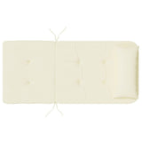 Adirondack Chair Cushions 2 pcs Cream Oxford Fabric