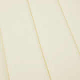 Sun Lounger Cushion Cream 180x60x4 cm Oxford Fabric