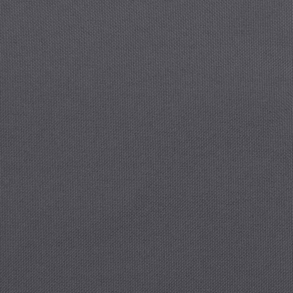 Highback Chair Cushions 4 pcs Anthracite Oxford Fabric
