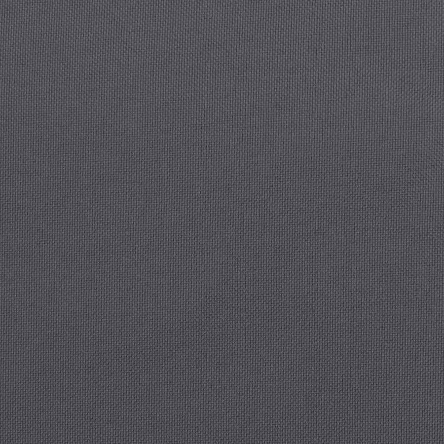 Highback Chair Cushions 4 pcs Anthracite Oxford Fabric
