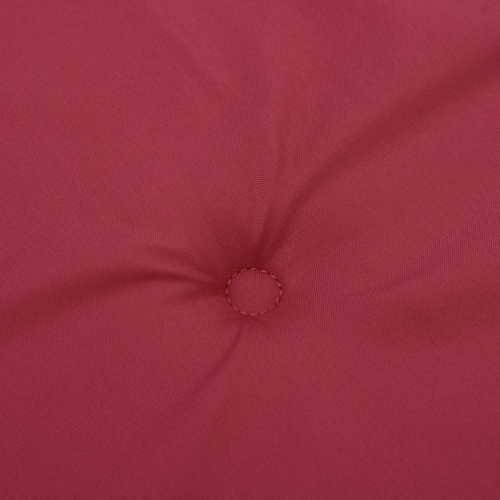 Highback Chair Cushions 6 pcs Wine Red Oxford Fabric