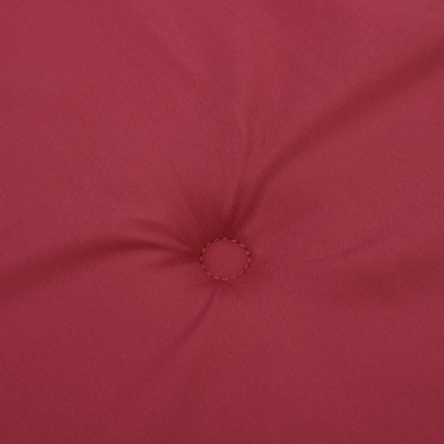 Highback Chair Cushions 6 pcs Wine Red Oxford Fabric