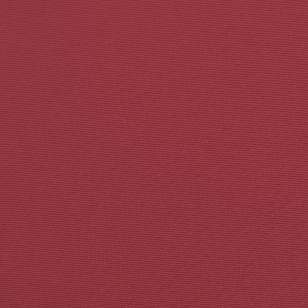 Highback Chair Cushions 6 pcs Wine Red Oxford Fabric
