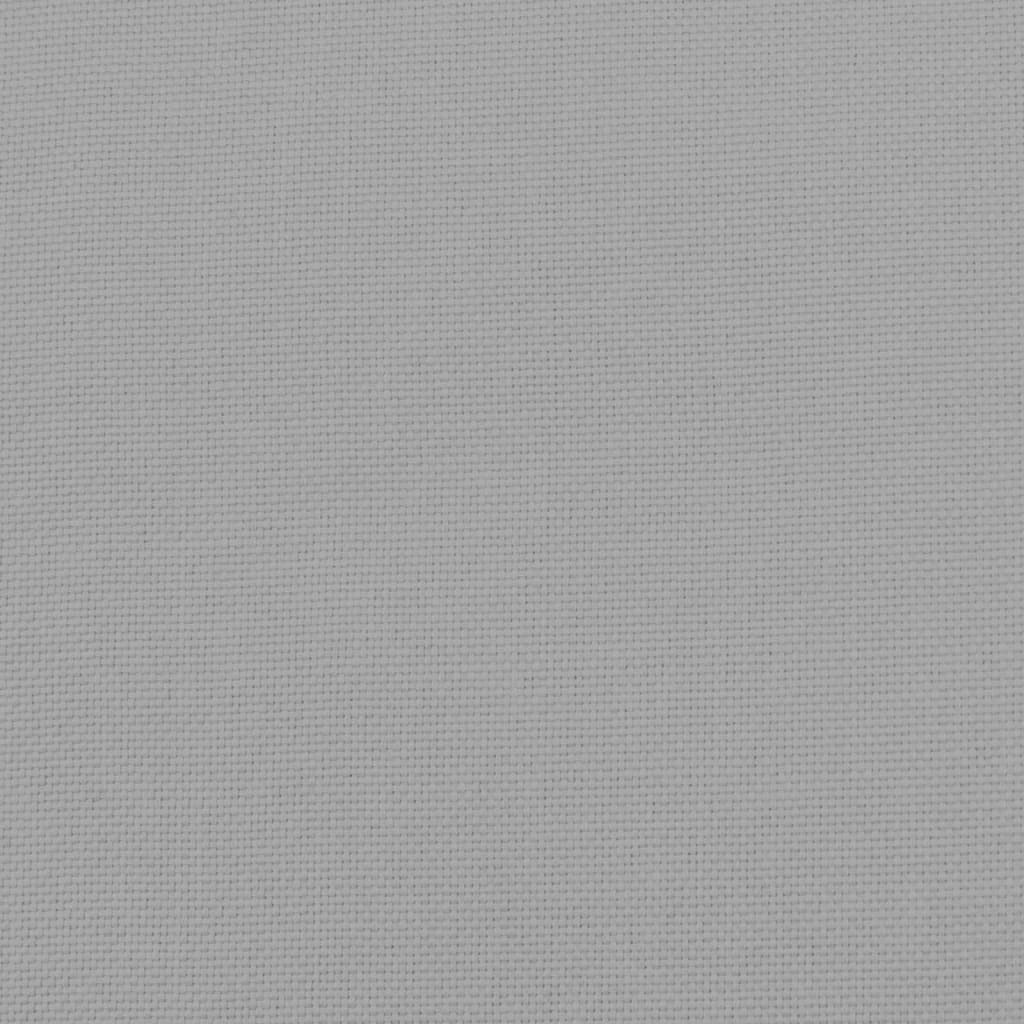 Relaxing Chair with Footstool Light Grey Fabric
