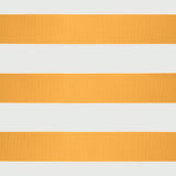 Retractable Awning Yellow and White 3,5x2,5 m Fabric and Aluminium