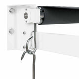 Retractable Awning Anthracite 3.5x2.5 m Fabric and Aluminium - Close-Up Angle