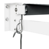 Retractable Awning Anthracite 4x3 m Fabric and Aluminium - Close-Up Angle