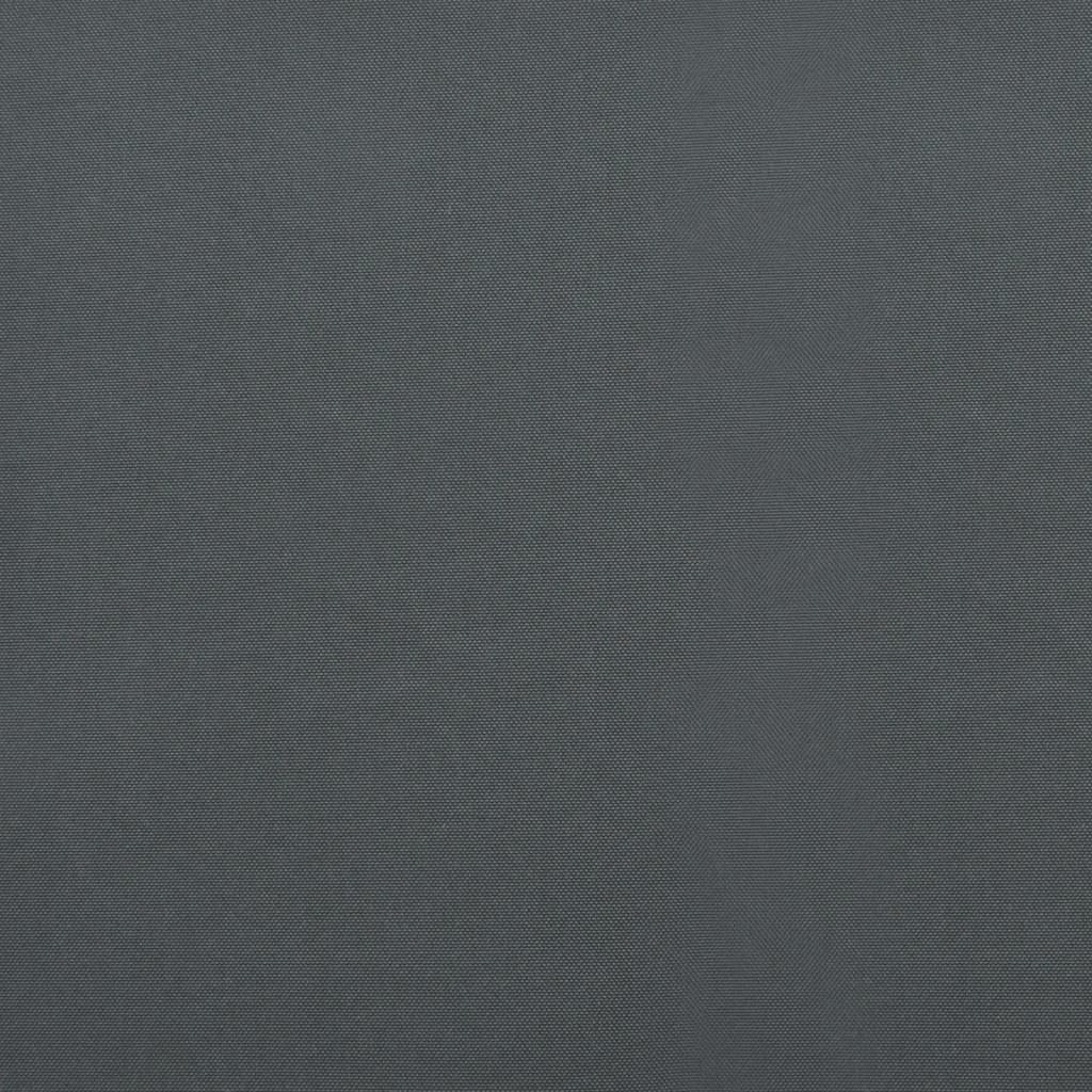 Retractable Awning Anthracite 4x3 m Fabric and Aluminium