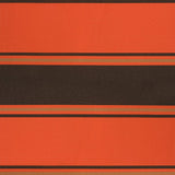 Retractable Awning Orange and Brown 3x2.5 m Fabric and Aluminium