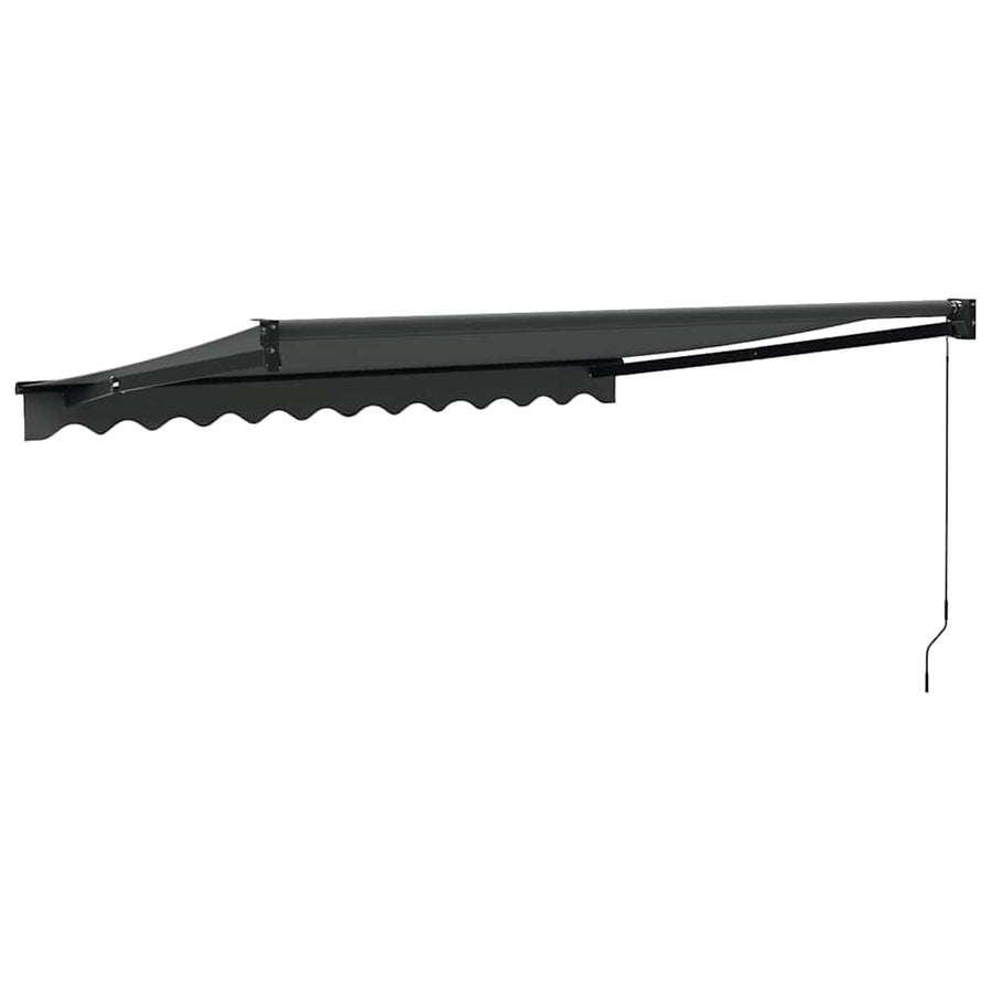 Manual Awning 3 x 2.5 m Anthracite 100% Polyester