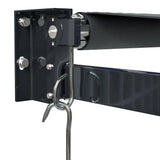 Retractable Awning Anthracite 3x2.5 m Fabric and Aluminium - Close-Up Angle