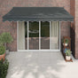 Retractable Awning Anthracite 3.5x2.5 m Fabric and Aluminium
