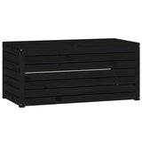 4 Piece Garden Box Set Black Solid Wood Pine - Extra Image