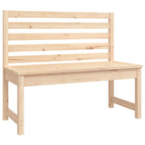 4 Piece Garden Dining Set Solid Wood Pine - Close-Up Angle