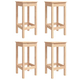 5 Piece Garden Bar Set Solid Wood Pine