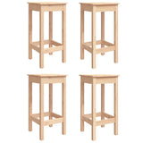 5 Piece Garden Bar Set Solid Wood Pine