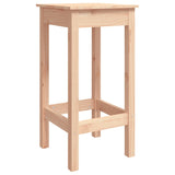 5 Piece Garden Bar Set Solid Wood Pine - Close-Up Angle