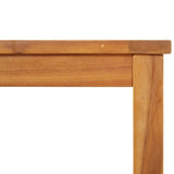 2 Piece Adirondack Garden Lounge Set Solid Wood Acacia - Low Angle