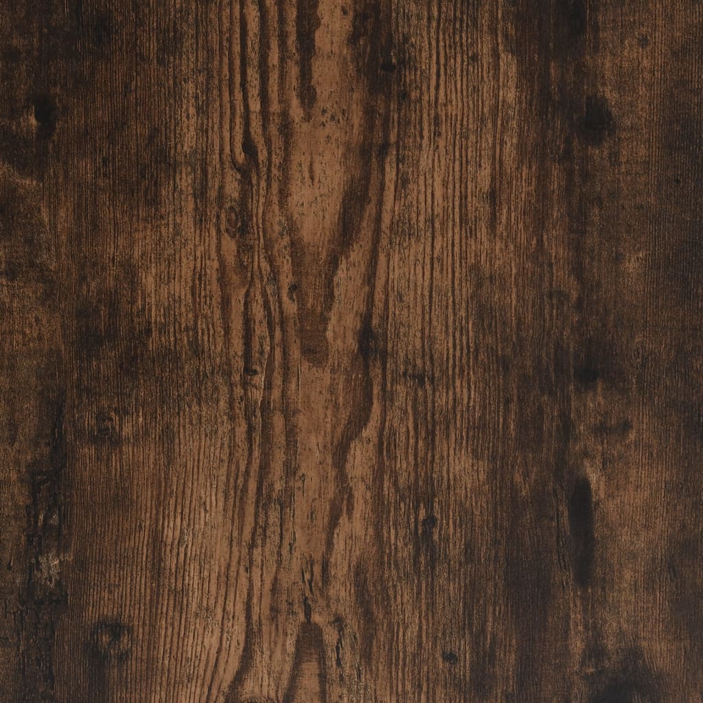Side Table Smoked Oak 40x42x50 cm Engineered Wood