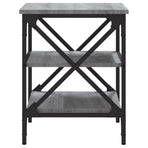 Side Table Grey Sonoma 40x42x50 cm Engineered Wood