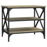 TV Cabinet Sonoma Oak 60x40x50 cm Engineered Wood - Front View