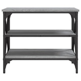 TV Cabinet Grey Sonoma 60x40x50 cm Engineered Wood - 45-Degree Angle