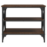 TV Cabinet Brown Oak 60x40x50 cm Engineered Wood