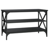 TV Cabinet Black 80x40x50 cm Engineered Wood