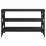 TV Cabinet Black 80x40x50 cm Engineered Wood