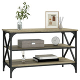 TV Cabinet Sonoma Oak 80x40x50 cm Engineered Wood - Top-Down View