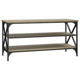 TV Cabinet Sonoma Oak 100x40x50 cm Engineered Wood - Front View
