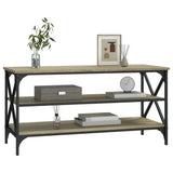 TV Cabinet Sonoma Oak 100x40x50 cm Engineered Wood - Side View