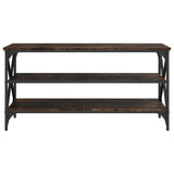 TV Cabinet Smoked Oak 100x40x50 cm Engineered Wood