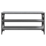 TV Cabinet Grey Sonoma 100x40x50 cm Engineered Wood - 45-Degree Angle