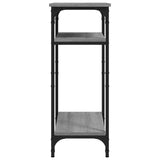 Side Table Grey Sonoma 40x30x75 cm Engineered Wood - 45-Degree Angle
