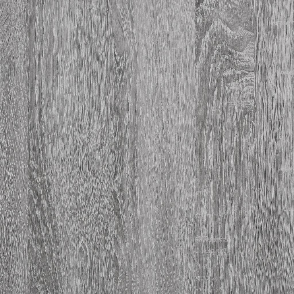Side Table Grey Sonoma 40x30x75 cm Engineered Wood