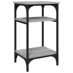Side Table Grey Sonoma 35x30x60 cm Engineered Wood