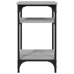 Side Table Grey Sonoma 35x30x60 cm Engineered Wood
