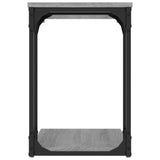 Side Table Grey Sonoma 50x35x52 cm Engineered Wood - Rear View