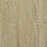 Side Table Sonoma Oak 40x30x60 cm Engineered Wood - Close-Up Angle