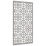 Garden Wall Decoration 105x55 cm Corten Steel Moorish Design - Side View