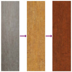 Garden Wall Decoration 105x55 cm Corten Steel Bamboo Design