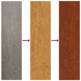 Garden Wall Decoration 105x55 cm Corten Steel Leaf Design