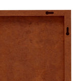 Garden Wall Decoration 105x55 cm Corten Steel Skyline Design