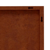 Garden Wall Decorations 3 pcs 105x55 cm Corten Steel Sun Design - Close-Up Angle