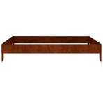 Garden Raised Bed 100x100x18.5 cm Corten Steel