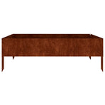 Garden Raised Bed 100x100x33.5 cm Corten Steel