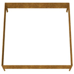 Garden Raised Bed 100x100x33.5 cm Corten Steel