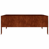 Garden Raised Bed 100x100x41 cm Corten Steel