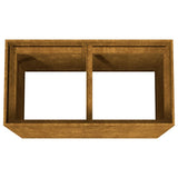 Planter 80x40x80 cm Corten Steel - 45-Degree Angle